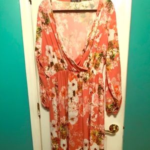 Boohoo size 22 floral dress